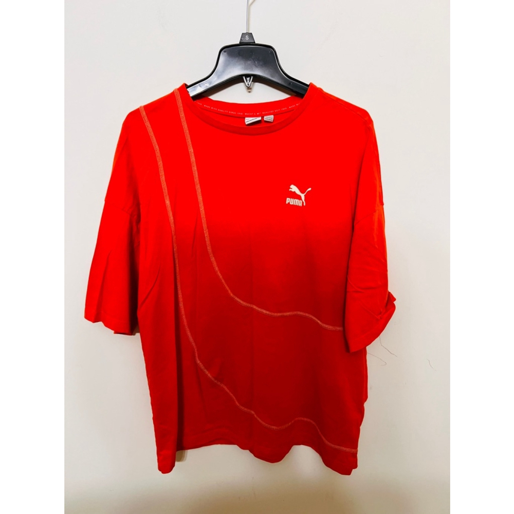 Women’s Puma Red T-Shirt Size L relaxed . Accepting offers